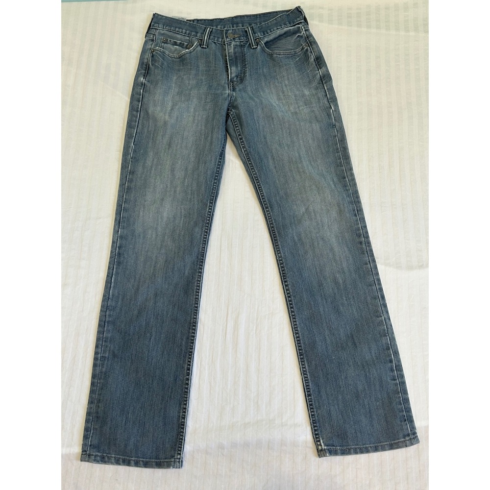 Levi's 514 Straight Fit Jeans Mens 30x32 Blue Denim Medium Wash Pants